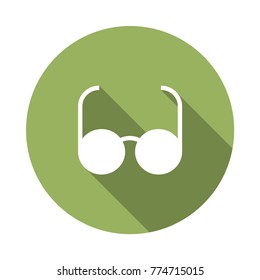  glasses Circle flat