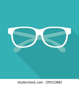 Glasses digital design, vector illustration eps 10