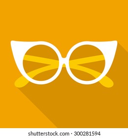 Glasses digital design, vector illustration eps 10