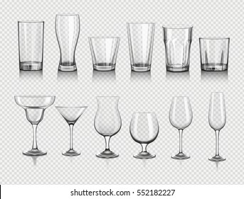 glasses for drinks