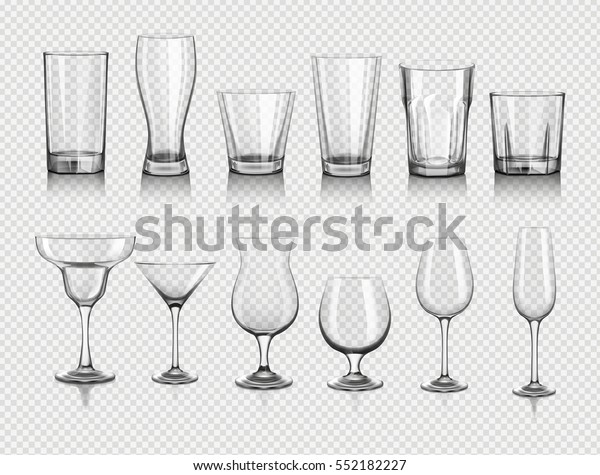 glasses for\
drinks