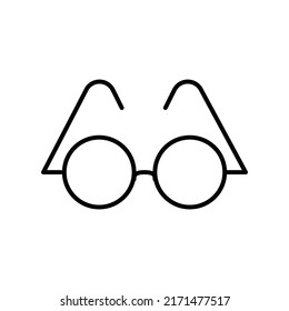 glasses editable stroke icon, pixel perfect icon