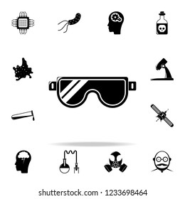 glasses for experiments icon. The science icons universal set for web and mobile