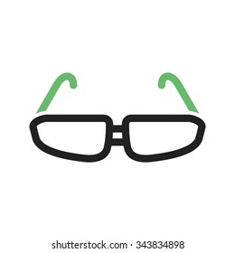 Glasses, eye, design icon vector image. Can also be used for fitness and sports. Suitable for web apps, mobile apps and print media.