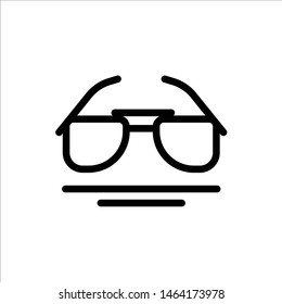 Glasses, Eye, View, Spring  Blue and Red Download and Buy Now web Widget Card Template. Vector Icon Template background