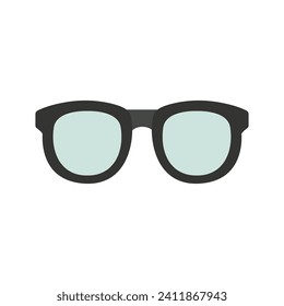 Glasses eyeware emoji vector symbol