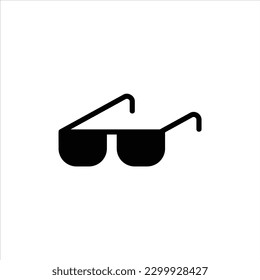 gafas de diseño plano.