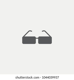 Glasses Flat Icon