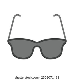 Glasses Flat Icon Design For Personal nad Commercial Use
