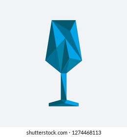 Glasses Geometric Logo