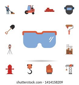 glasses, google eye protector icon. Universal set of construction for website design and development, app development