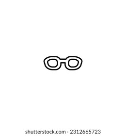 Glasses Graphic Design Icons are easy to edit back eps 10