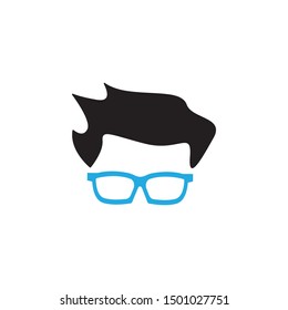Glasses graphic design template vector isolated illustration