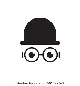 Glasses graphic design template vector isolated illustration
