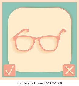 Glasses icon
