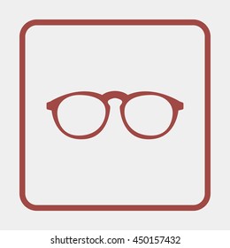 Glasses Icon.