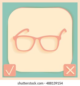 Glasses icon
