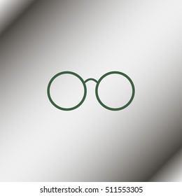 Glasses Icon.