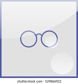 Glasses Icon.