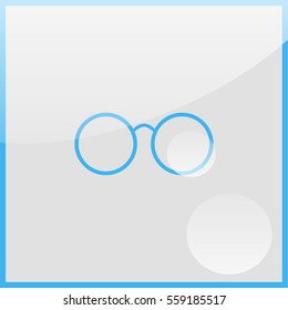 Glasses Icon.