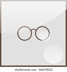 Glasses Icon.