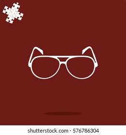 Glasses icon.