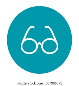 Glasses. Icon.