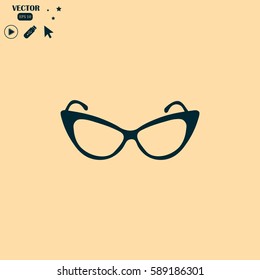 Glasses icon.