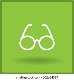 Glasses. Icon.