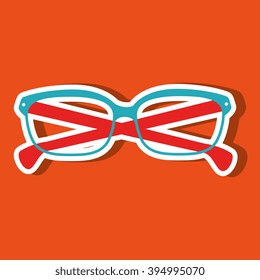 glasses icon  design 