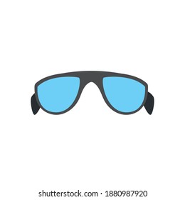 Glasses icon design, Fashion style and accessory eyesight theme Vector illustration