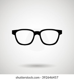 glasses icon  design, vector illustration eps10 graphic 