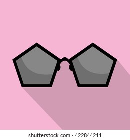 Glasses Icon. Elements for design. Vector illustration