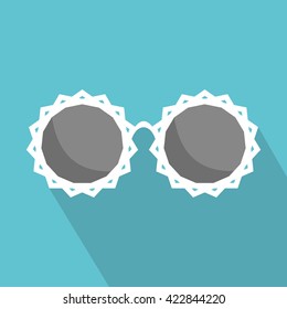 Glasses Icon. Elements for design. Vector illustration