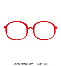 Glasses Icon. Elements for design. Vector illustration