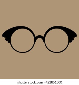 Glasses Icon. Elements for design. Vector illustration