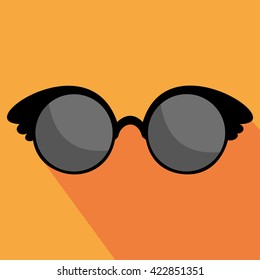 Glasses Icon. Elements for design. Vector illustration