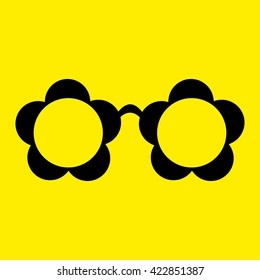 Glasses Icon. Elements for design. Vector illustration