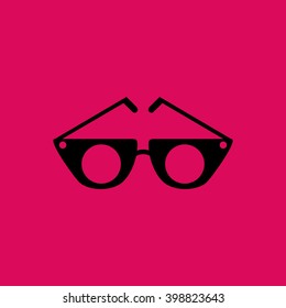 Glasses Icon. Eps-10