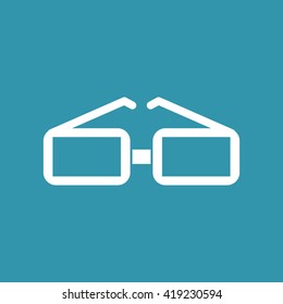 Glasses Icon. Eps-10.