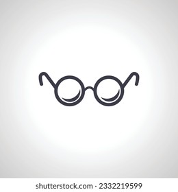 icono de gafas. Icono de anteojos. icono de gafas. Icono de anteojos.