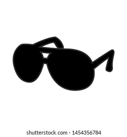 Glasses icon. flat illustration of Glasses vector icon for web