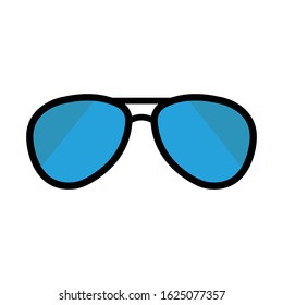 Glasses Icon for Graphic Design Projects
