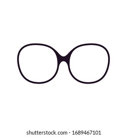 Glasses Icon for Graphic Design Projects