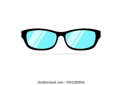 Glasses Icon for Graphic Design Projects. Vector Illustration.