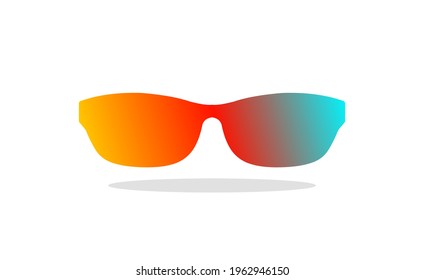 Glasses Icon for Graphic Design Projects. Vector Illustration.