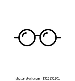 glasses icon. line style icon