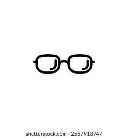 Glasses icon logo design. Glasses sign and symbol