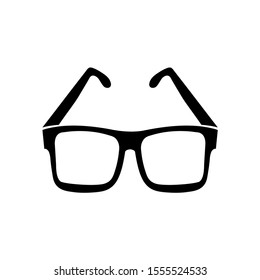 Glasses icon, logo isolated on white background