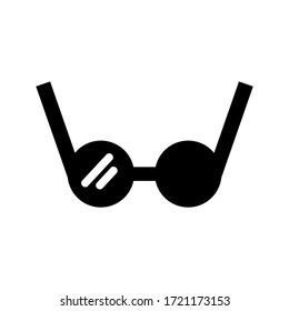 glasses icon or logo isolated sign symbol vector illustration - high quality black style vector icons
